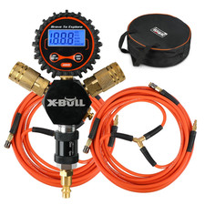 X-BULL 4 Tire Inflation Deflation System 4 Hose Indeflate Digital Equalizer 4WD picture