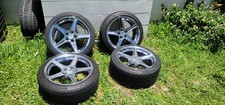 OEM Chrome Saleen Wheels Rear 18