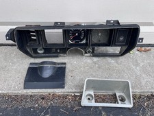 Vtg 1970 Buick Gs Dash Gauges Gm Parts Instrument Cluster Bezel Skylark 1970s picture