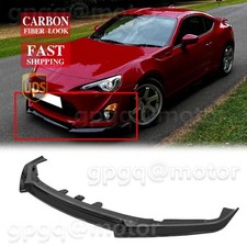 For Toyota GT86 FT86 Scion FR-S 2012-2016 Glossy Black GT Style Front Bumper Lip picture
