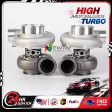 GTX3584RS GENII Twin Turbo Dual Ball Bearing | Billet CW | A/R1.01 Dual V-Band picture