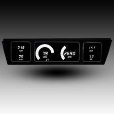 1977-1990 Chevy Impala Caprice Digital Dash WHITE LEDs Intellitronix DP1211W picture