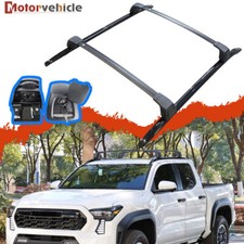4PCS Side Rails & Cross Bars For 2024 - 2026 Toyota Tacoma Double Cab Roof Rack picture