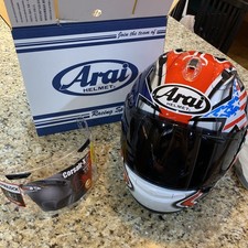 Arai Corsair X w/ Pinlock Hayden Laguna Motorcycle Helmet Size MEDIUM picture