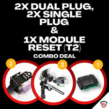 2DS 2SS 1MCU (2X Dual, 2x Single, 1x SRS) SEAT BELT SRS MCU MODULE RESET COMBO picture
