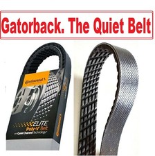 Serpentine Poly-V Belt, Quiet Belt Gatorback CONTINENTAL ELITE 4050350, 5PK0890 picture