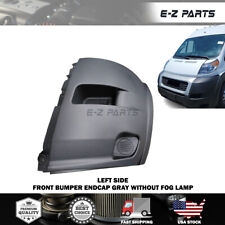 For 2019-2022 RAM Promaster Front Left Bumper Endcap Gray Without Fog Lamp picture