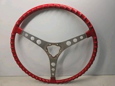1955-62 Corvette Steering Wheel (Red) (17