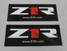 Z1R Helmets www.z1r.com STICKER DECAL Black 3.5