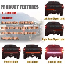 LivTee Truck Tailgate Light Bar 60
