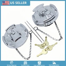 2Pk Locking Fuel Cap 11-04859-100 11-04859-200 For Peterbilt 567 579 587 389 337 picture