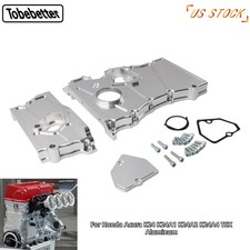 For Honda Acura K24 K24A1 K24A2 K24A4 TSX Engine Timing Chain Cover Kit Aluminum picture