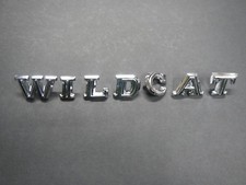 1967 Buick Wildcat Rear Trunk Letters 