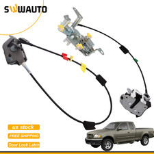 Rear Right Lower Upper Door Lock Latch Assembly For 97-03 Ford F150 Extended Cab picture