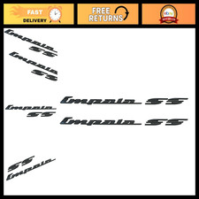 2Pcs 3D Rear Quarter Panel Emblems Decal Nameplate Replacement for 94-96 Impala picture