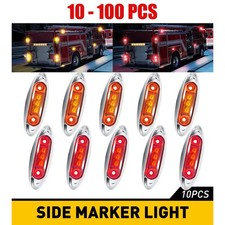 10-100X Fender Side Waterproof Light LED Marker for Ford F350/450/550 Red Amber picture