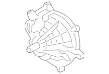 Genuine Porsche Engine Water Pump 0PB-121-035-A picture