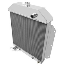 Champion Racing 3 Row Aluminum Radiator For 1949 - 53 Ford Cars picture