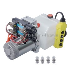 12V Double Acting Double Solenoid Hydraulic Power Unit Hydraulic Liftgate Pump picture