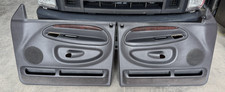 OEM 1998-2001 Dodge Ram 1500 Front Door Trim Panel Set Agate Woodgrain Leather picture