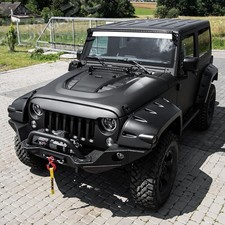 Vented Heat Dispersion Hood For Jeep Wrangler 2007-2017,10th Anniversary Edition picture