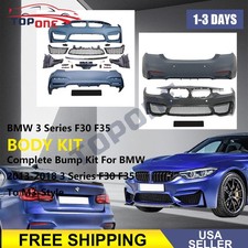 Fits 2013-2018 BMW 3 Series F30 F35 330i 320i To M3-Style New Bumper Cover Kit picture