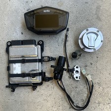 Aprilia RS660 Gauge Cluster Dash Ignition ECU Lock Set Gas Cap picture