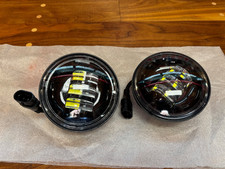 USED HARLEY-DAVIDSON DAYMAKER PROJECTOR LED AUXILIARY LAMPS (BLACK) # 68000173 picture