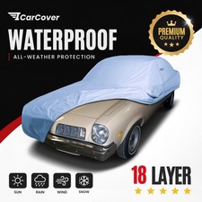 Pontiac Astre 2-Door, 4-Door 1975-1977 Custom Fit Waterproof Car Cover 18 Layer picture