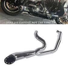 2 Into 1 Exhaust For Harley Touring 2017-Up Models, Amazing Deep Rumble Tone picture