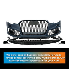 For 2012-2015 Audi A6 S6 C7 RS6 Style Front Bumper Valance Conversion Body Kit picture