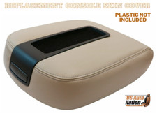2007 to 2014 GMC Yukon Center Console Lid Cover Armrest Compartment TAN picture