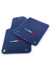 Dark Blue Floor Mats For Ferrari 599 Coupe 2006-2012 Carpets Italy Edition picture
