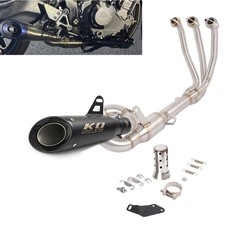 675NK For CF-Moto 675SR/SS 2024-2026 Full System Exhaust Front Pipe 51mm Muffler picture