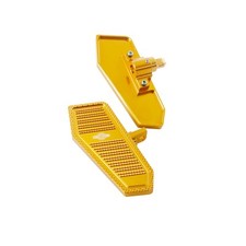 Gold Rider's Mini Footboard Foot Pedal Fits Harley 17-Before Dyna Super Glide picture