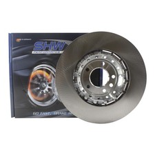 SHW Performance Front Left 390mm 2-Piece Disc Brake Rotor For Porsche Cayenne picture