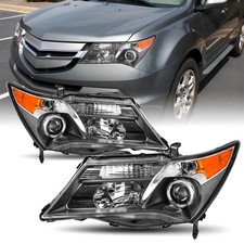 For 2007-2013 Acura MDX Headlights w/o Adaptive HID Headlights Assembly Pair picture