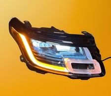 Complete Tested 2018-2022 Range Rover Full Right Passenger LED Headlight #E picture