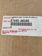 24-25 Tacoma Driver Side Mirror Assembly. OEM. Unopened 87940-AK040 picture