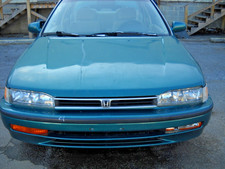 1992-1993 HONDA ACCORD 4DR EX FRONT BUMPER CLEAN ORIGINAL OEM picture