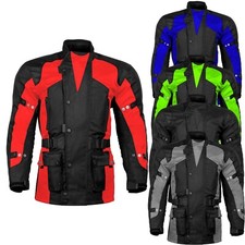 Australian Bikers Gear Motorcycle Cordura Waterproof CE Armoured Textile Jacket picture