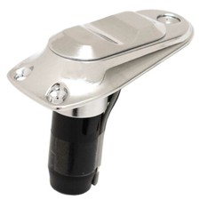 Shoreline Marine Boat Stern Light Base SL52099 | Chrome 2-pin picture
