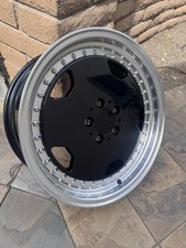 18 Inch Rims Aero 3 Monoblock gloss black Style 18x8.5 5x112 Fits Mercedes Benz picture