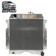 For 1954-64 Jeep Willys 6-226 Utility Wagon Truck 3.7L L6 3Row Aluminum Radiator picture