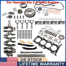 G4KJ Engine Rebuild Overhaul Kit - Crankshaft / Con Rods Fit 2.4L HYUNDAI KIA picture