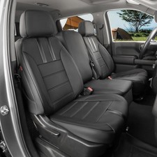 coverdream Car Seat Covers Fit For 2019-2026 Chevrolet Silverado 1500 Double Cab picture