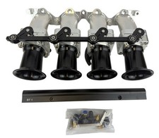 CNC 45mm ITB Intake Manifold Individual Throttle Bodies For BMW M42 M44 E30 E36 picture