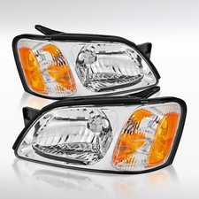 Fit 2000-2004 Subaru Legacy Headlights Replacement Headlamps Left+Right 01 02 03 picture