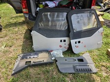 97-06 Jeep Wrangler TJ Factory Half Doors With Uppers PRIMER GRAY picture