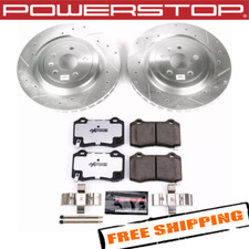 Power Stop K3019-26 1-Click Street Warrior Z26 Brake Kit for 10-19 Chevy Camaro picture